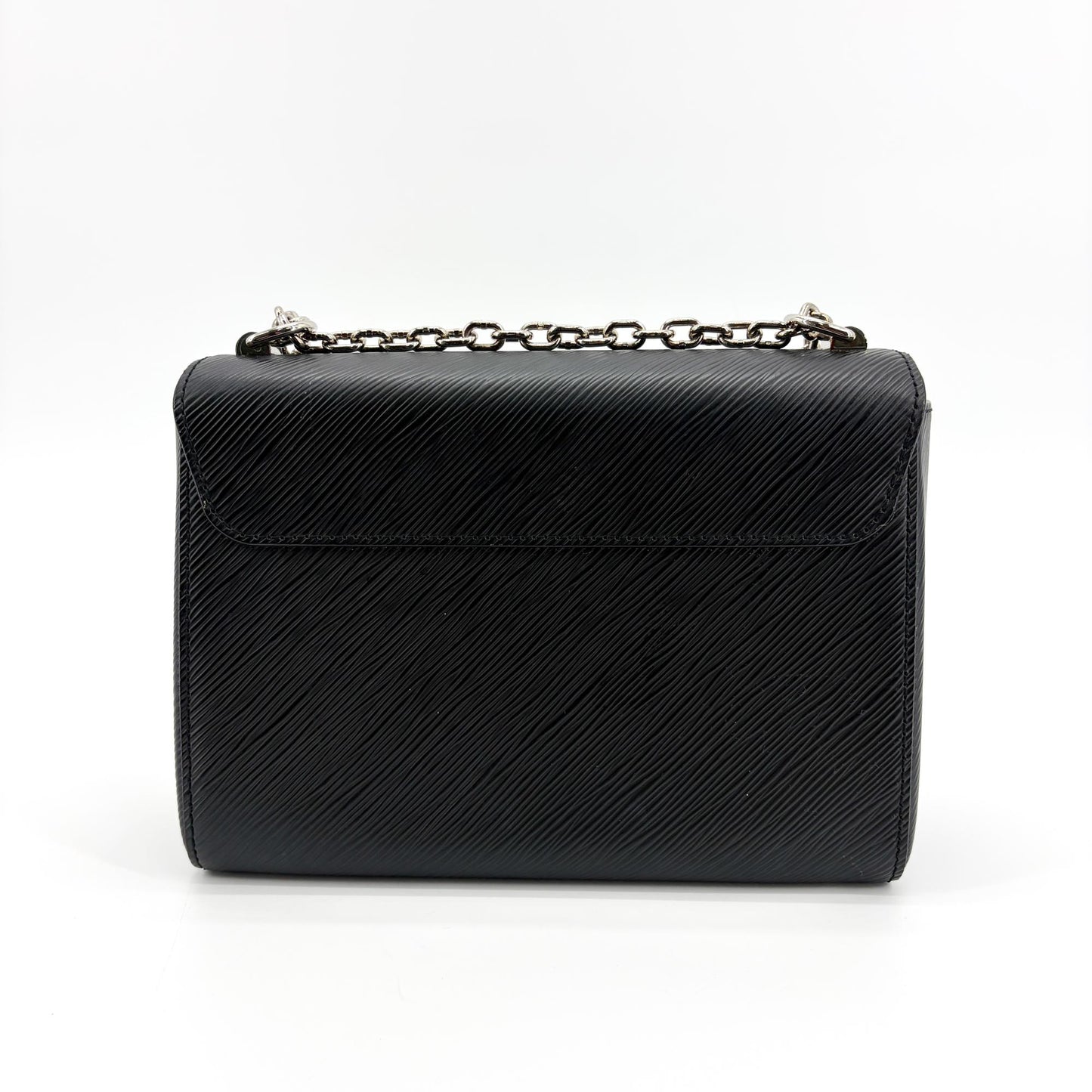 Louis Vuitton Epi Twist MM Black Silver Hardware