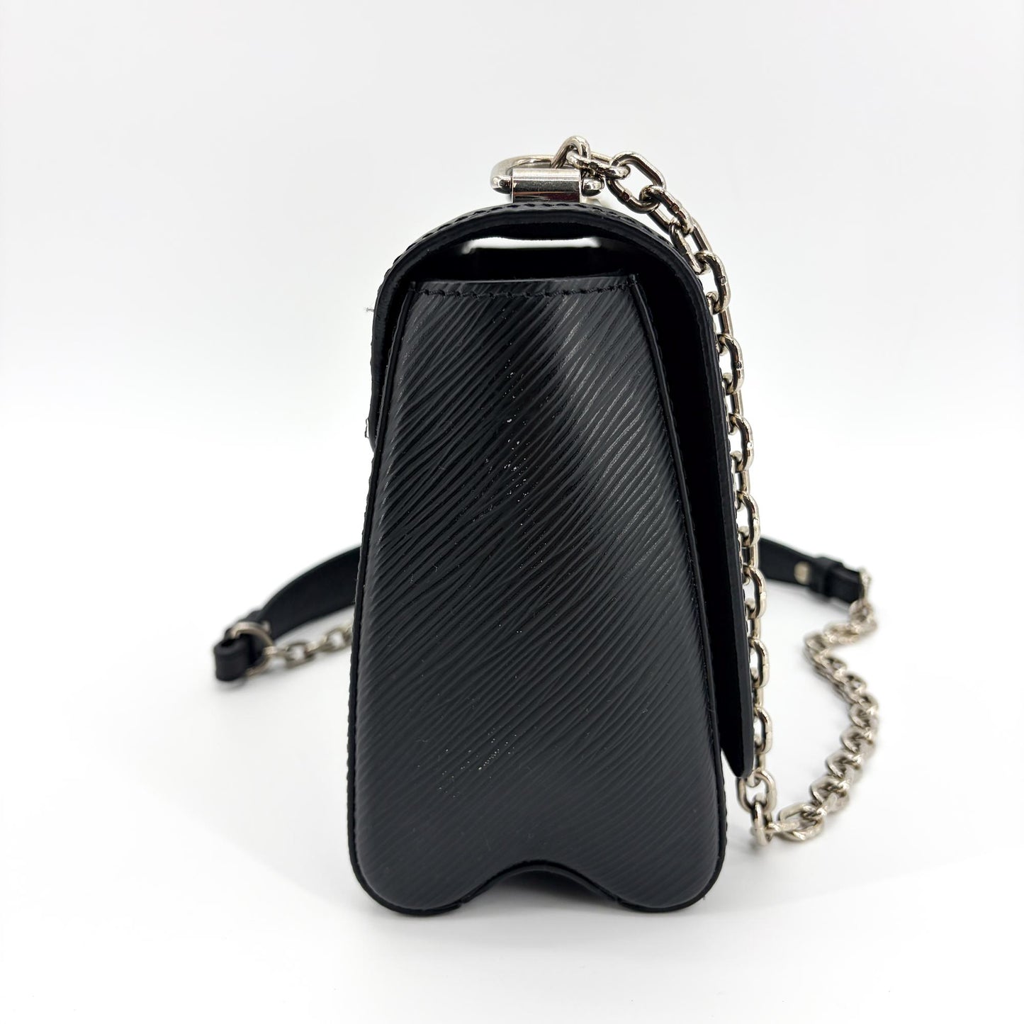 Louis Vuitton Epi Twist MM Black Silver Hardware