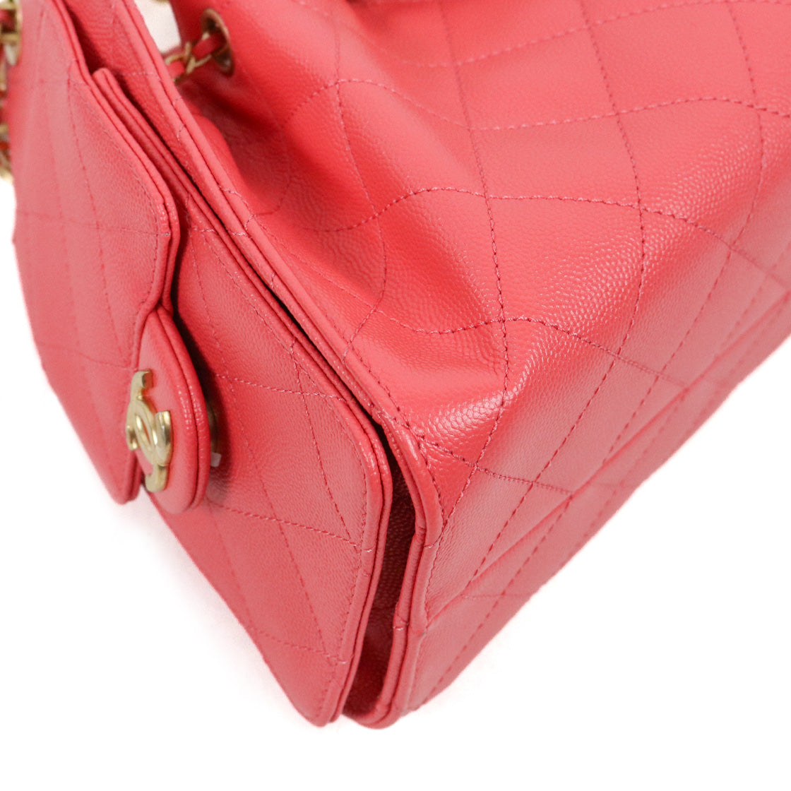Chanel Pink Mini Caviar 25 Bag