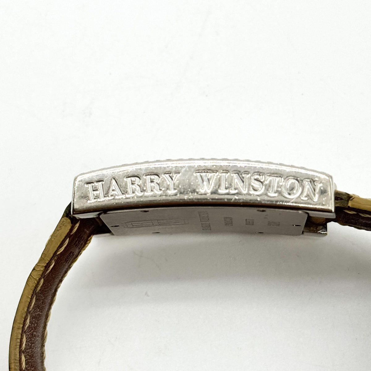 Harry Winston Avenue C Chronograph Diamond White Gold Beige