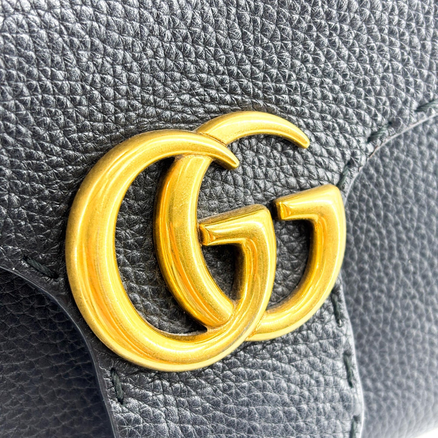 Gucci GG Marmont Small Top Handle Bag Black