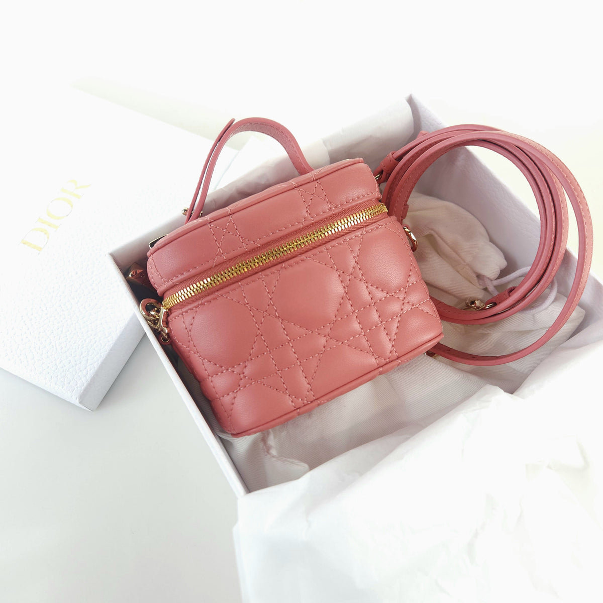 Micro Lady Vanity Case Crossbody Bag
