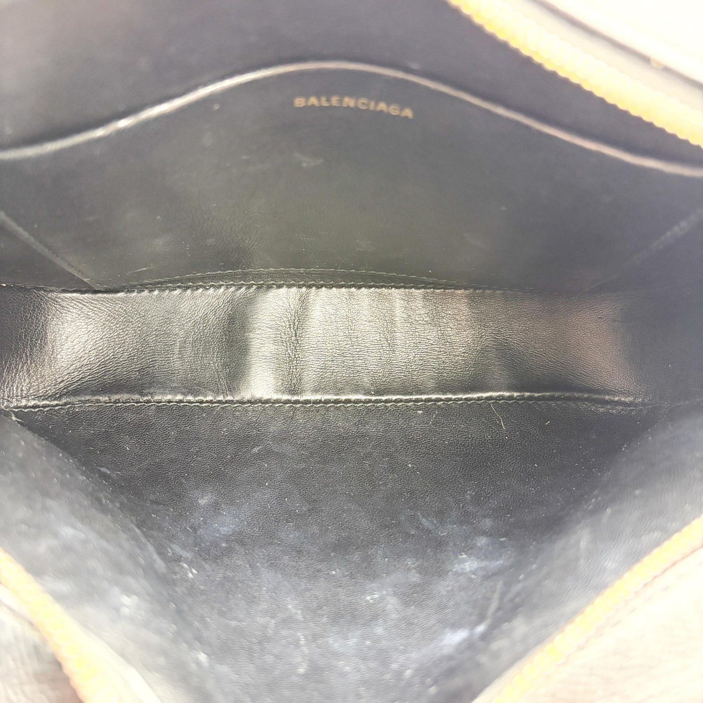 Balenciaga Bill Camera Shoulder Bag Small Black