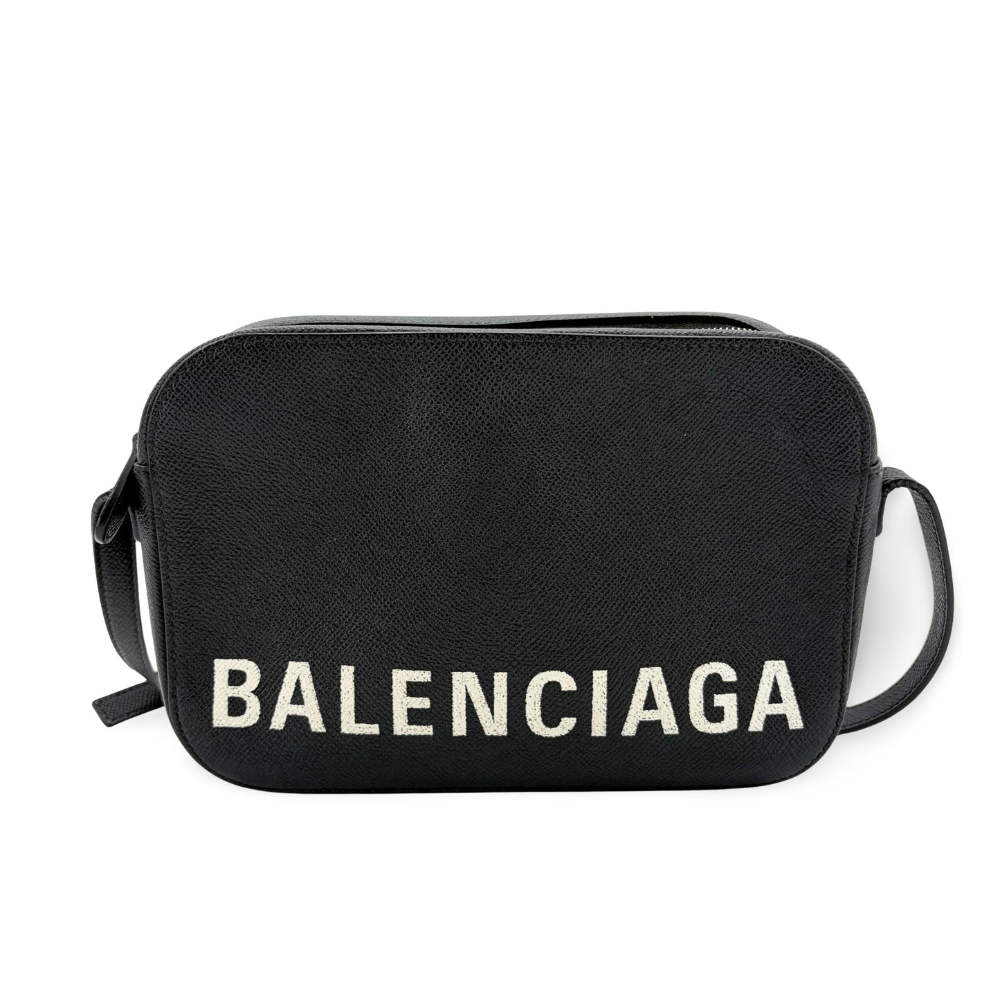 Balenciaga Bill Camera Shoulder Bag Small Black