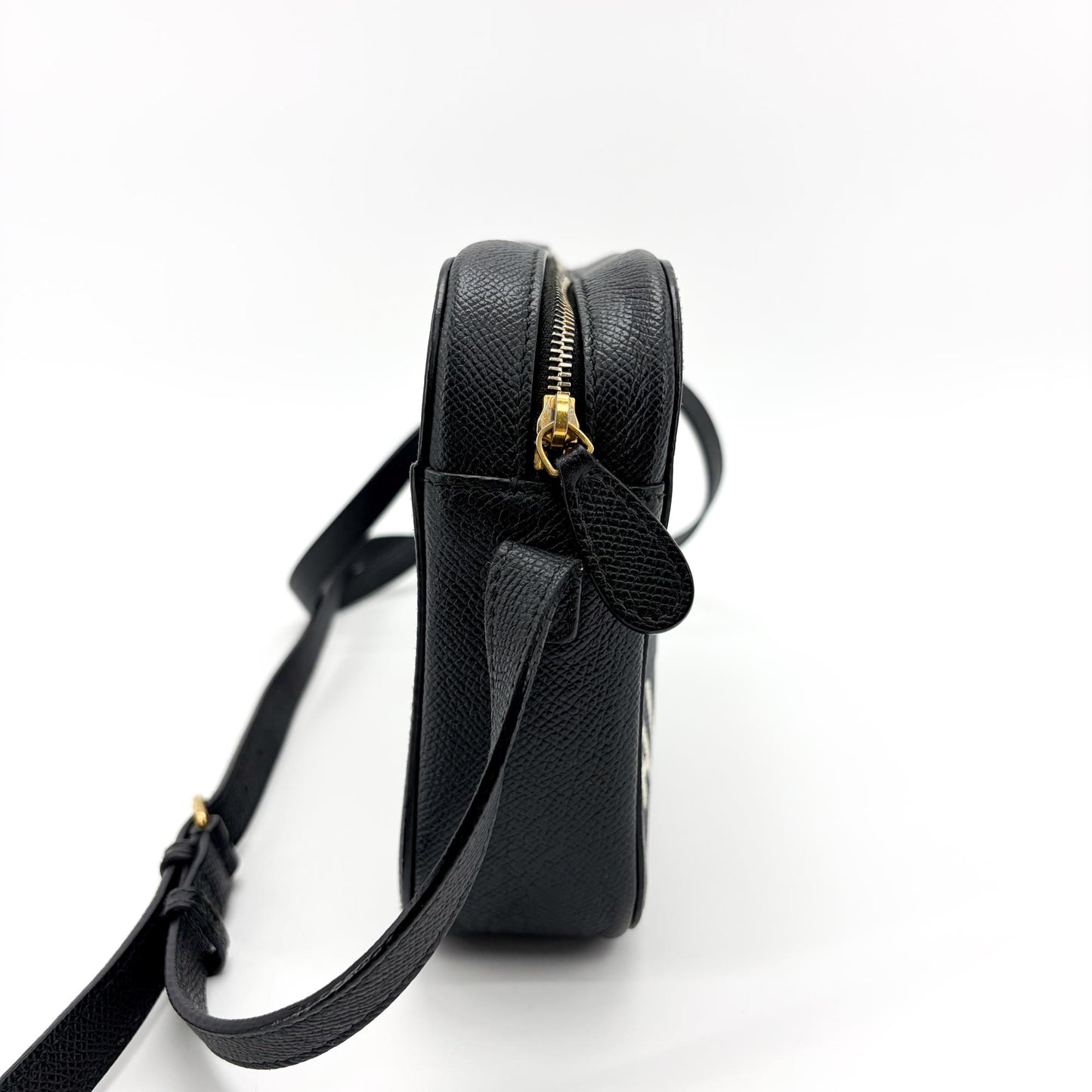 Balenciaga Bill Camera Shoulder Bag Small Black