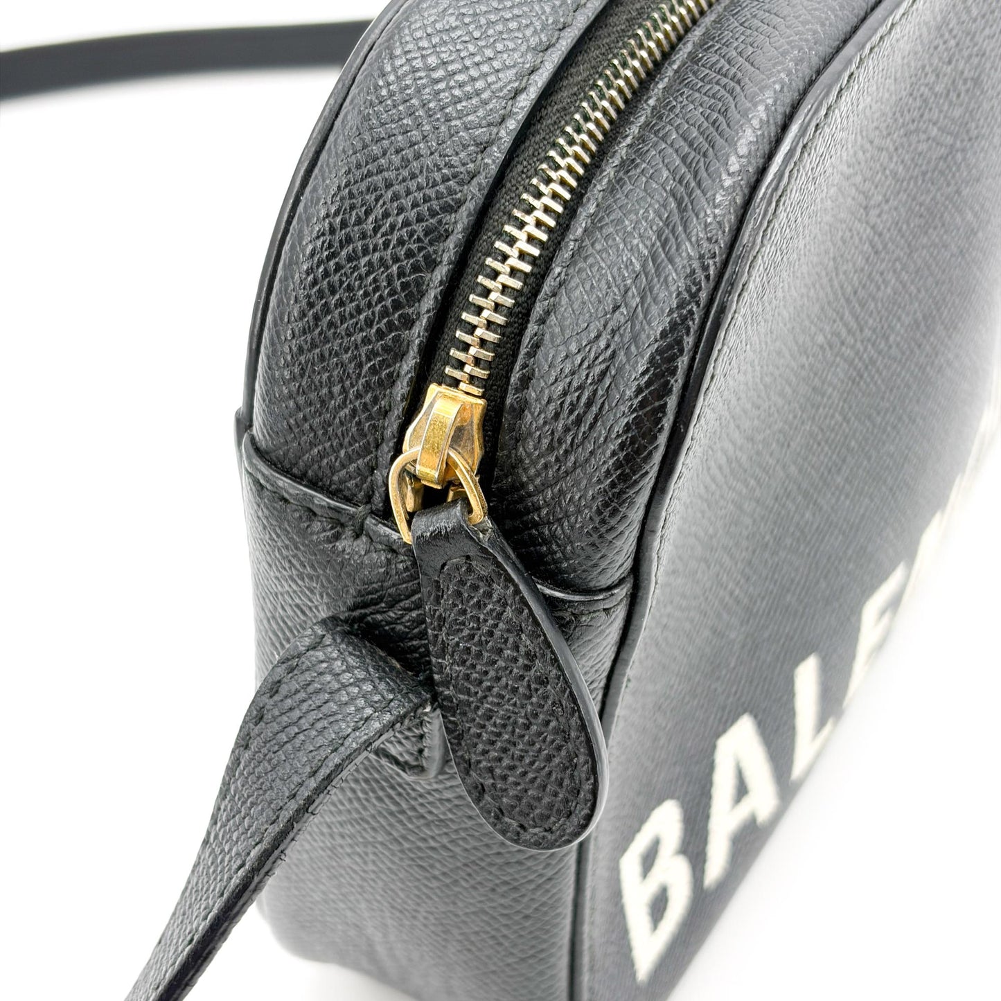 Balenciaga Bill Camera Shoulder Bag Small Black