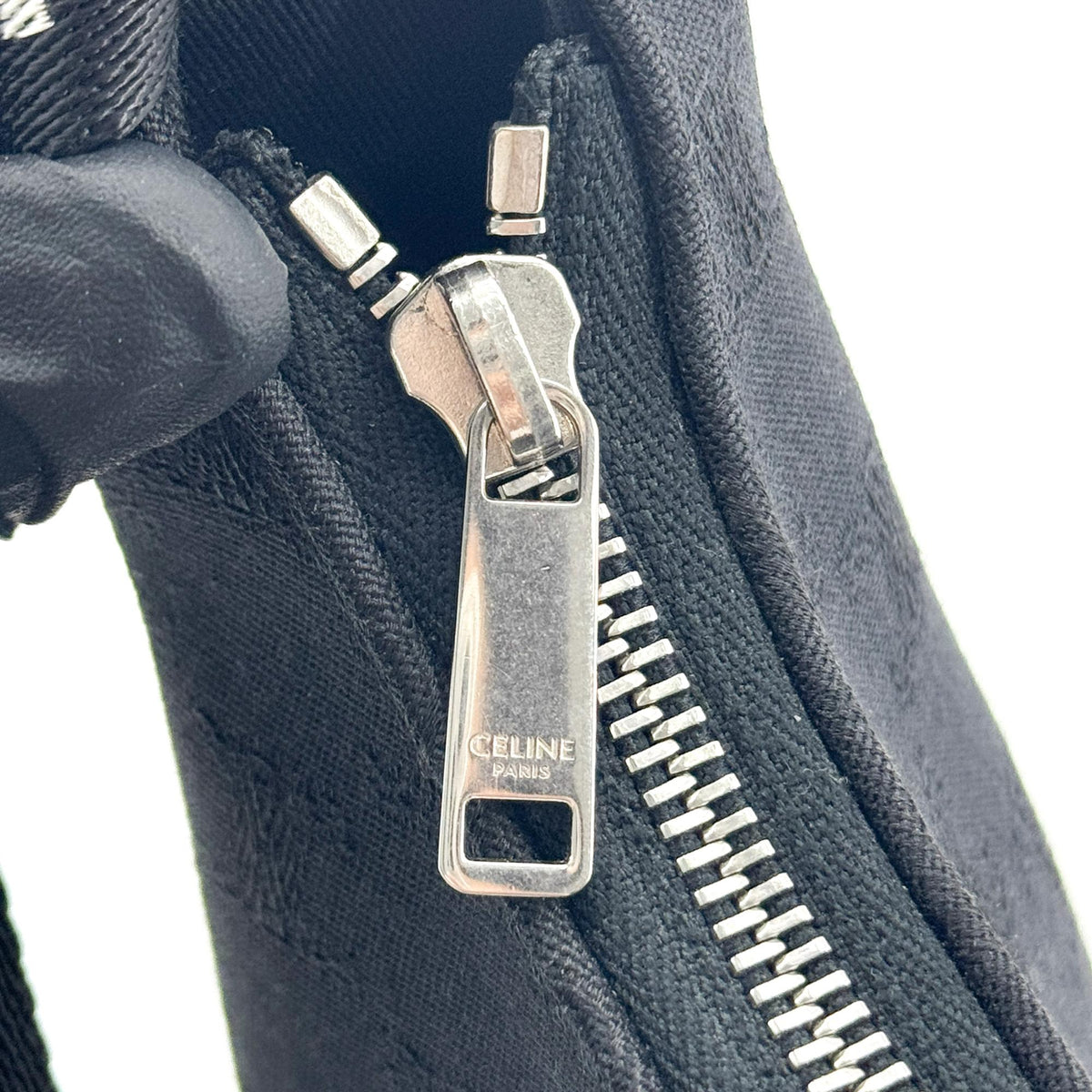 Celine Medium Ava Bag Textile Black
