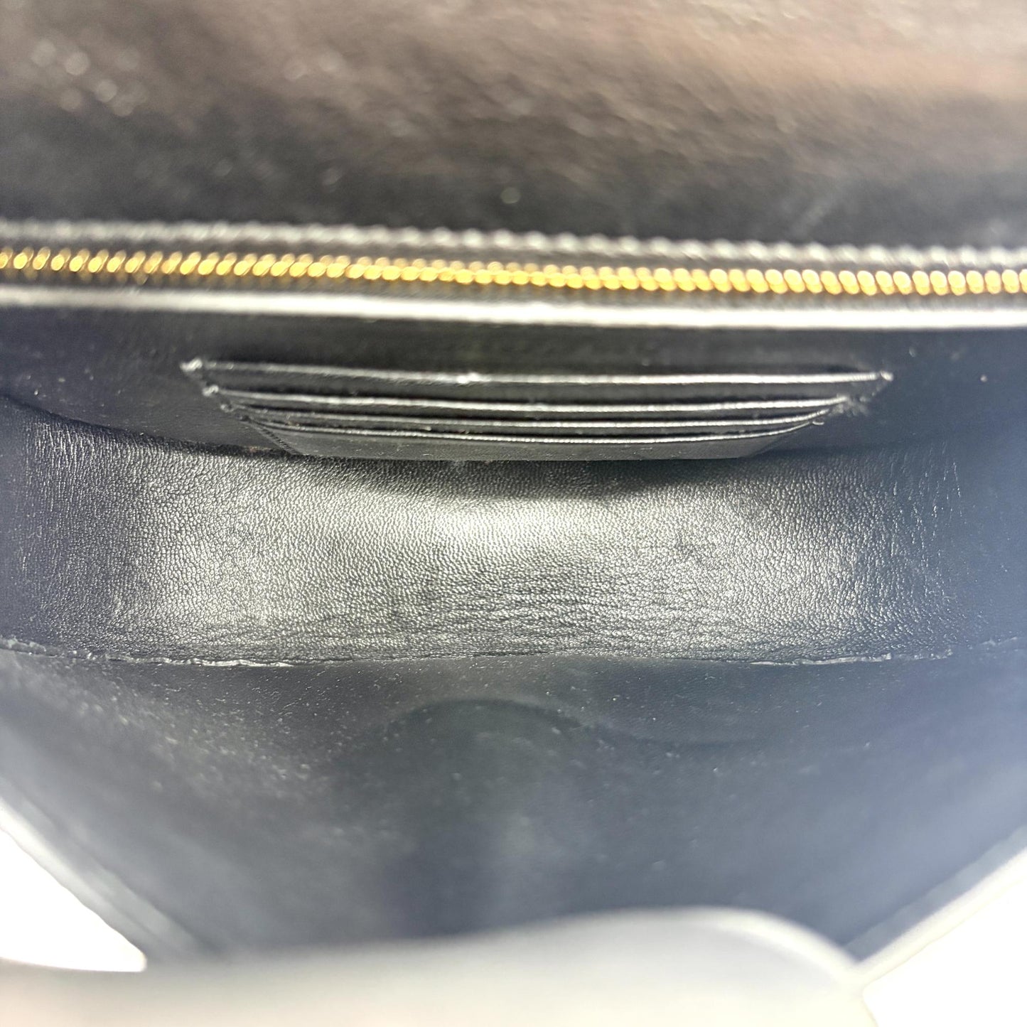 Celine Small Trotter Shoulder Bag Black
