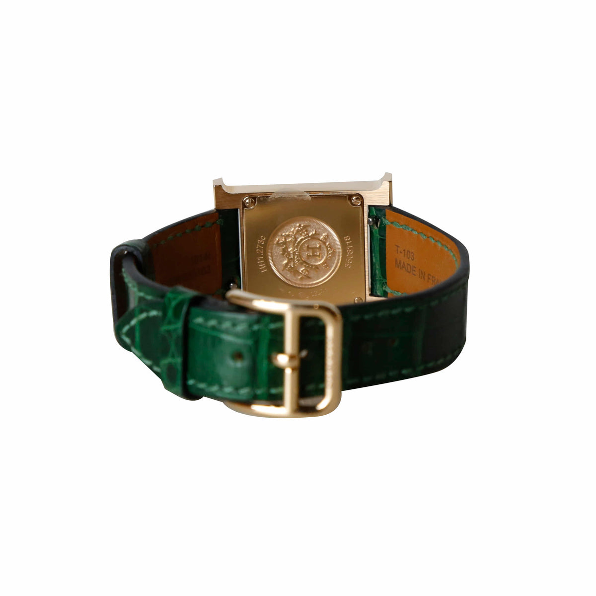 エルメス Hウォッチ ミニ 18K ダイヤモンド 時計