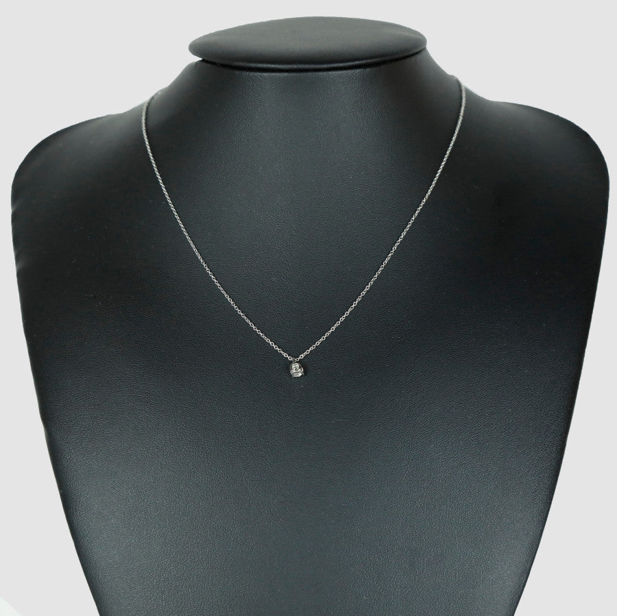 Diamond Platinum Necklace 0.21ct