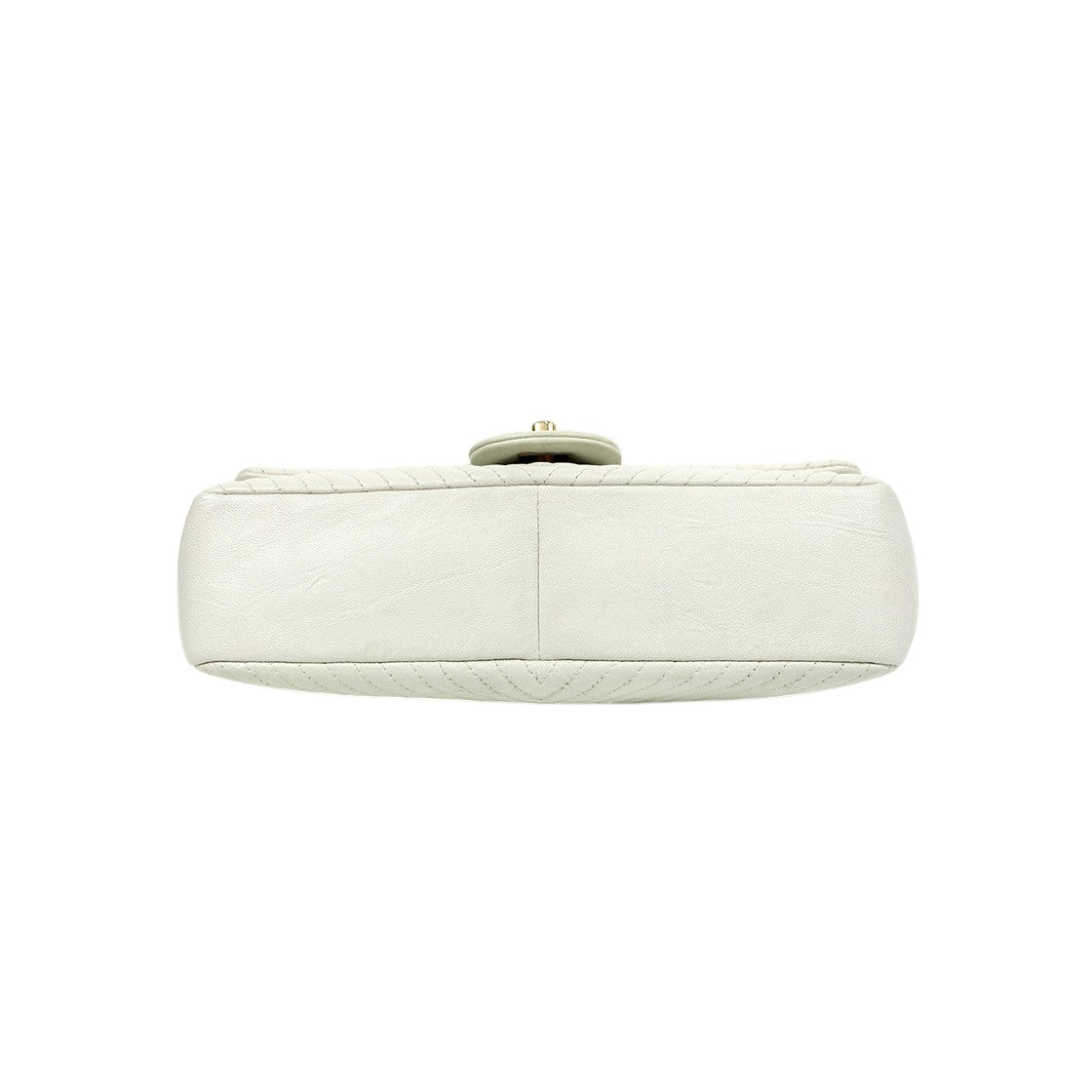 Chanel Mint Chevron Flap Chain Shoulder Bag