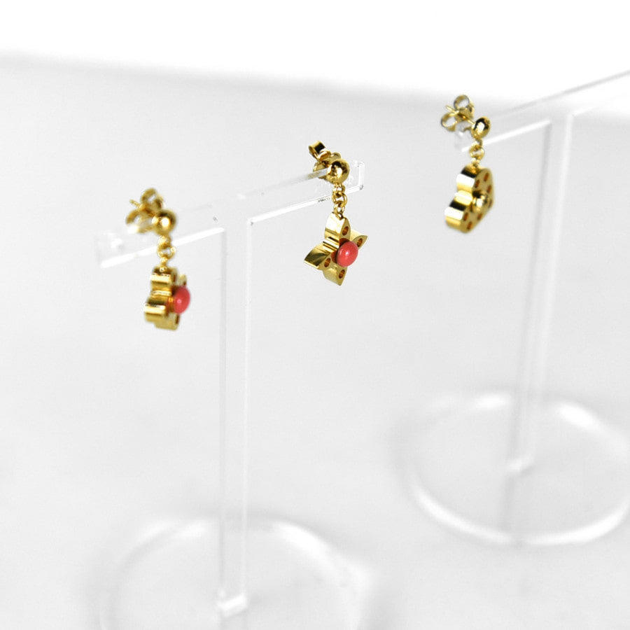 Monogram earrings
