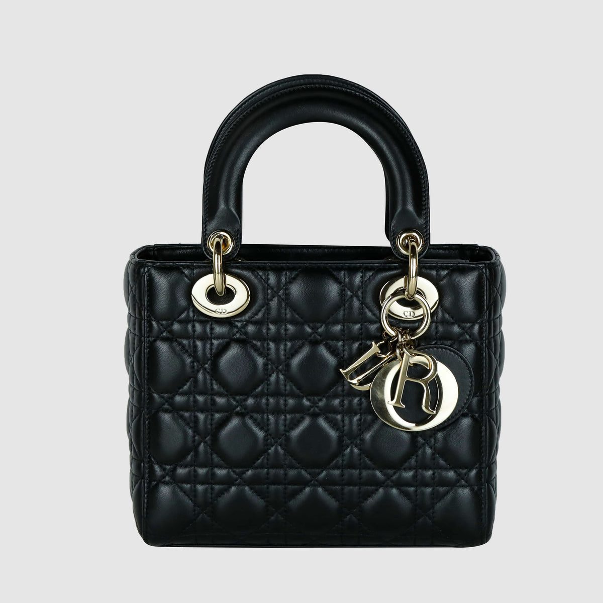 Small Cannage Lady Tote Bag Shoulder Bag