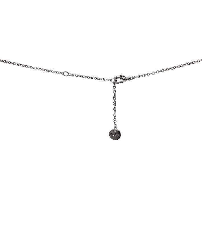 Dior Claire D Rune Silver Necklace
