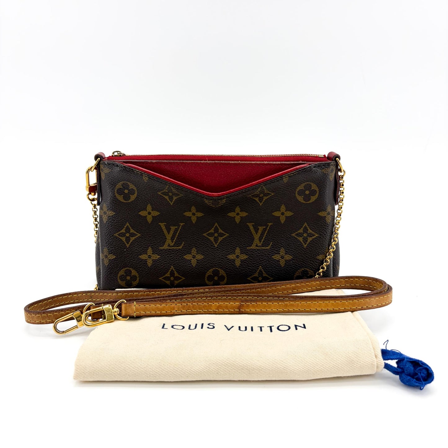 Louis Vuitton Monogram Pallas Clutch Series