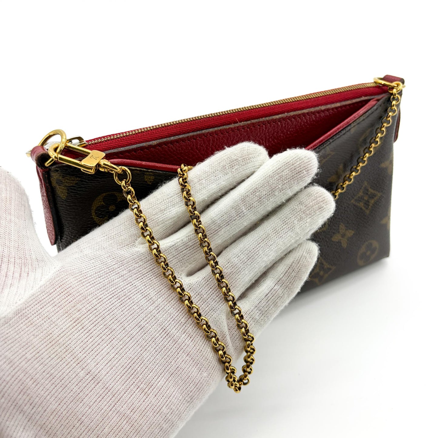 Louis Vuitton Monogram Pallas Clutch Series