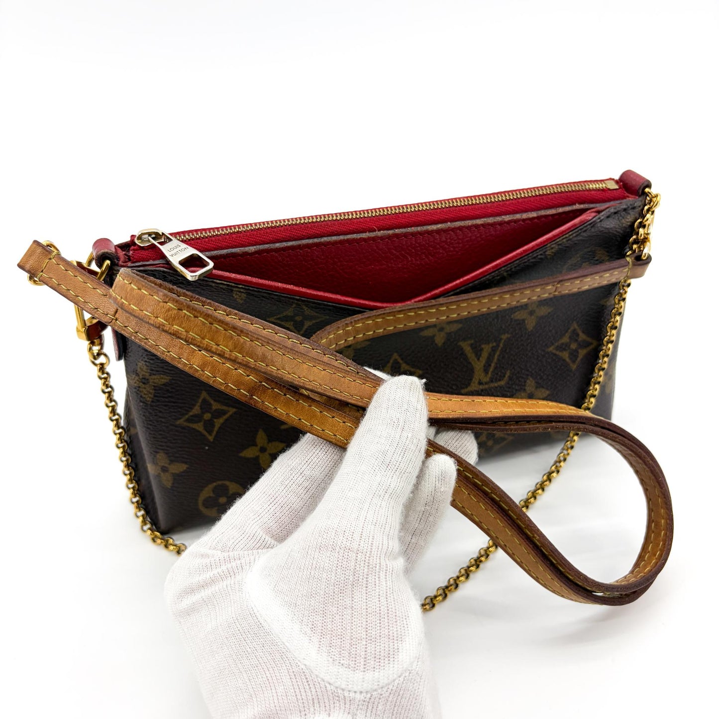 Louis Vuitton Monogram Pallas Clutch Series