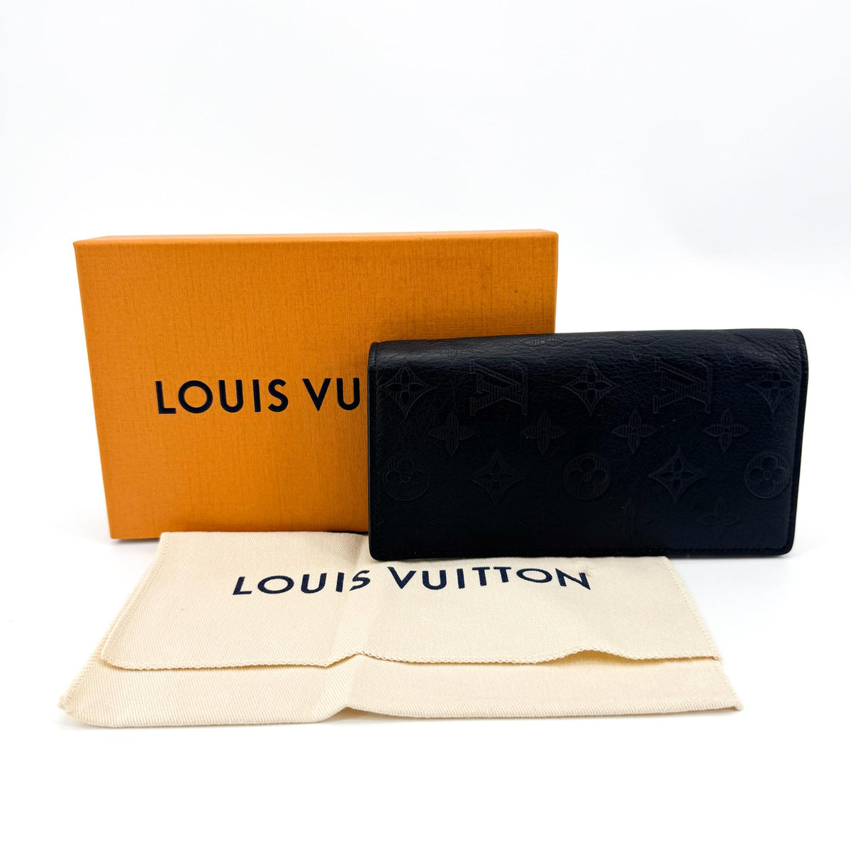 Louis Vuitton Sarah Wallet Monogram Empreinte Leather Shadow