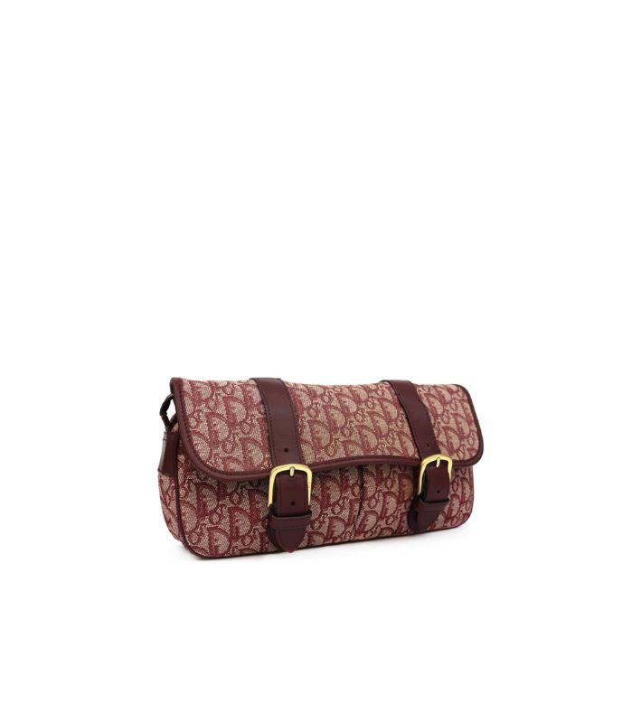 Dior Red Oblique Shoulder Bag
