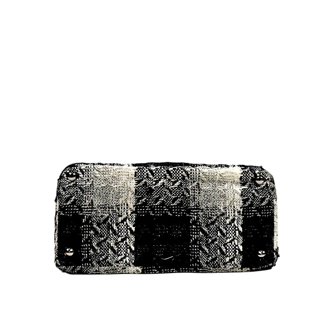 Chanel Tweed Checkerboard Vanity Bag