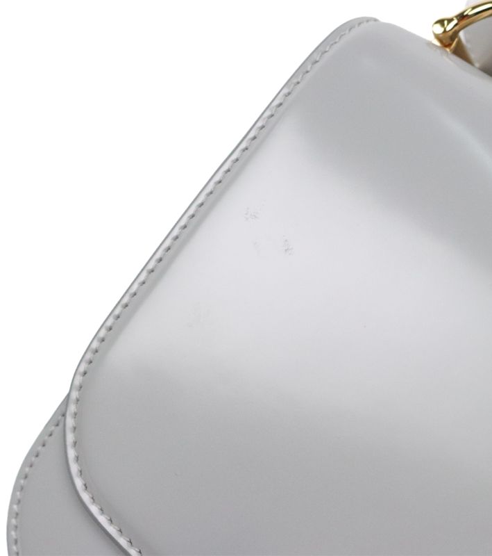 Gucci Gray Small Leather Siena Shoulder Bag