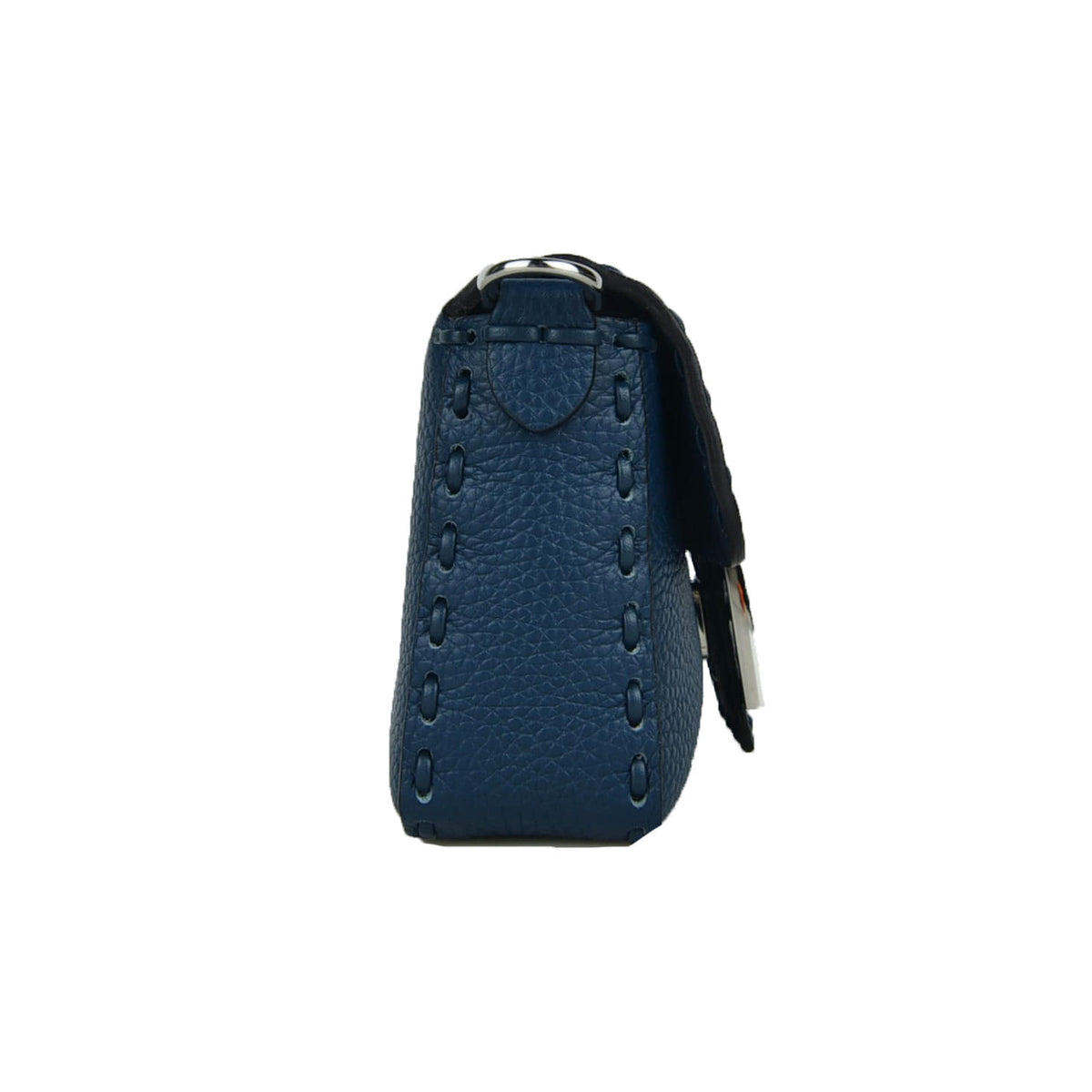 Mini Baguette Selleria Hand Stitched Tote Bag Crossbody Bag 8BS017