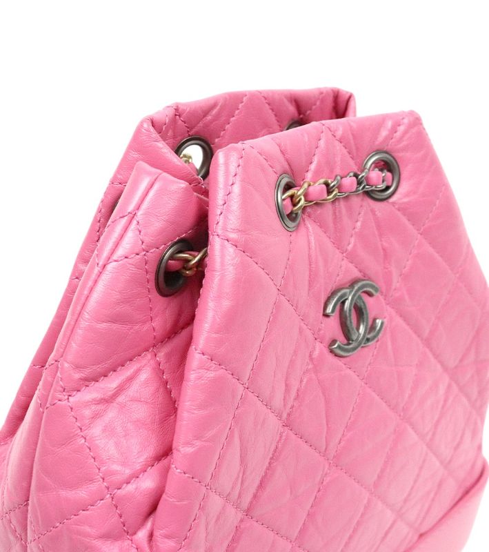 Chanel Pink Gabrielle Backpack
