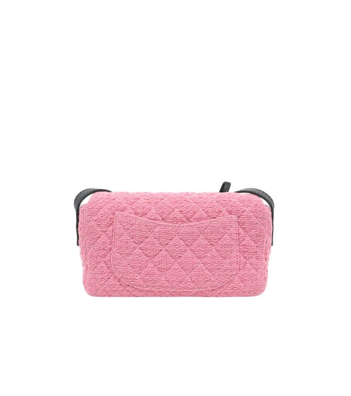 Chanel Pink Tweed 2.55 Shoulder Bag
