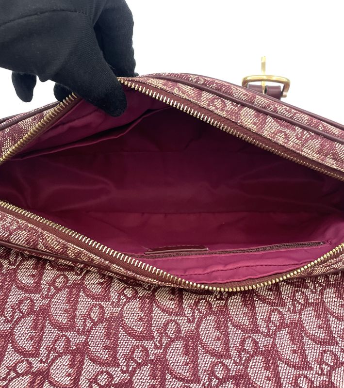Dior Red Oblique Shoulder Bag