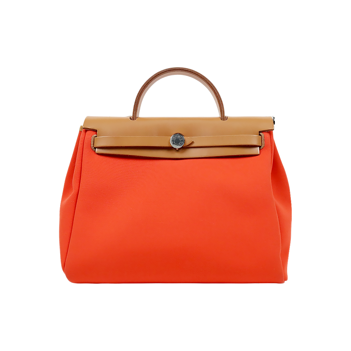 Hermès Size 31 Orange Birkin Bag with "U" Engraving