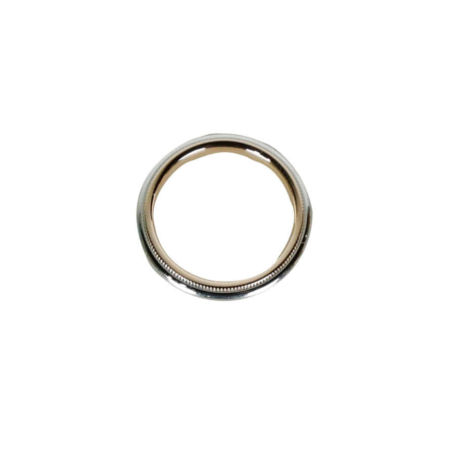 5 Milgrain 3mm Combination Ring