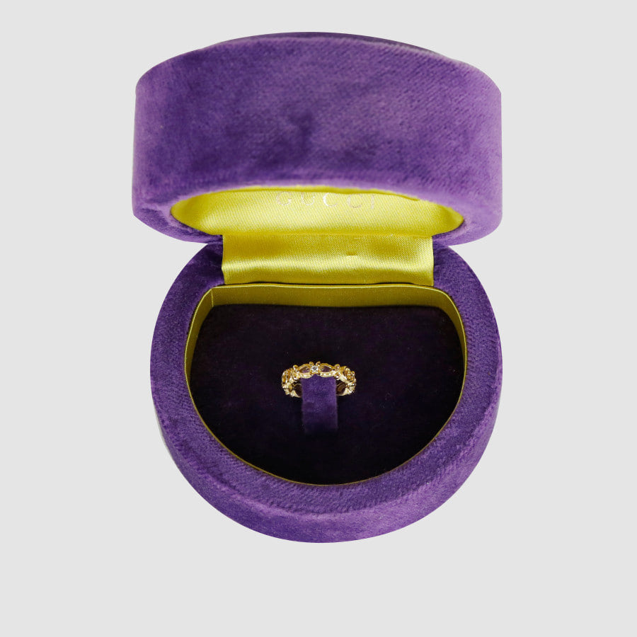 9 Flora Diamond Ring