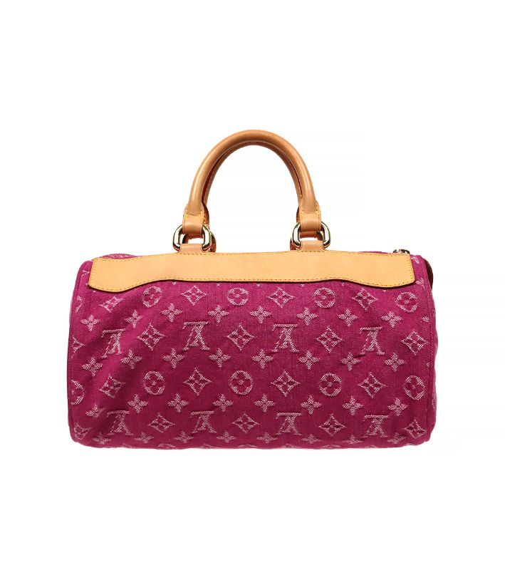 Louis Vuitton Pink Denim Neo Speedy