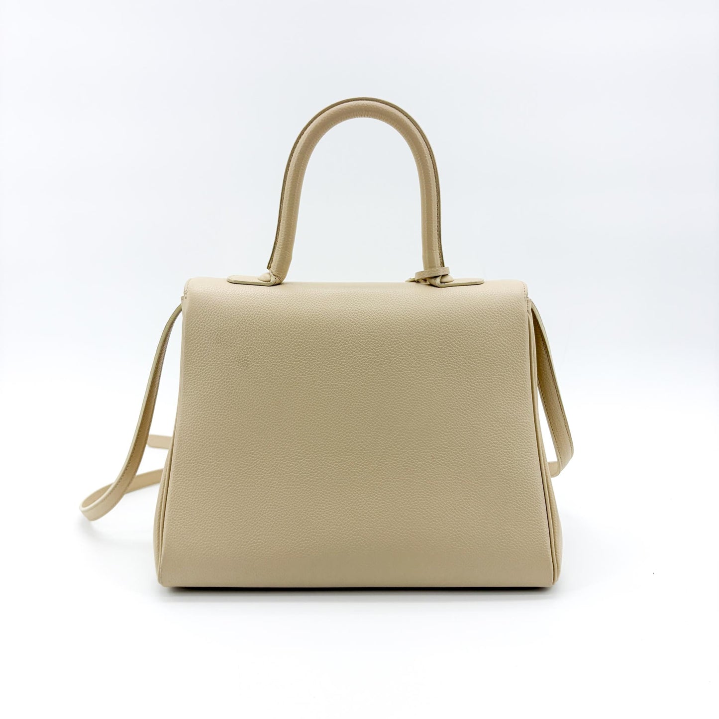 Delvaux Brillant MM Rodeo Calf Beige Gold Hardware