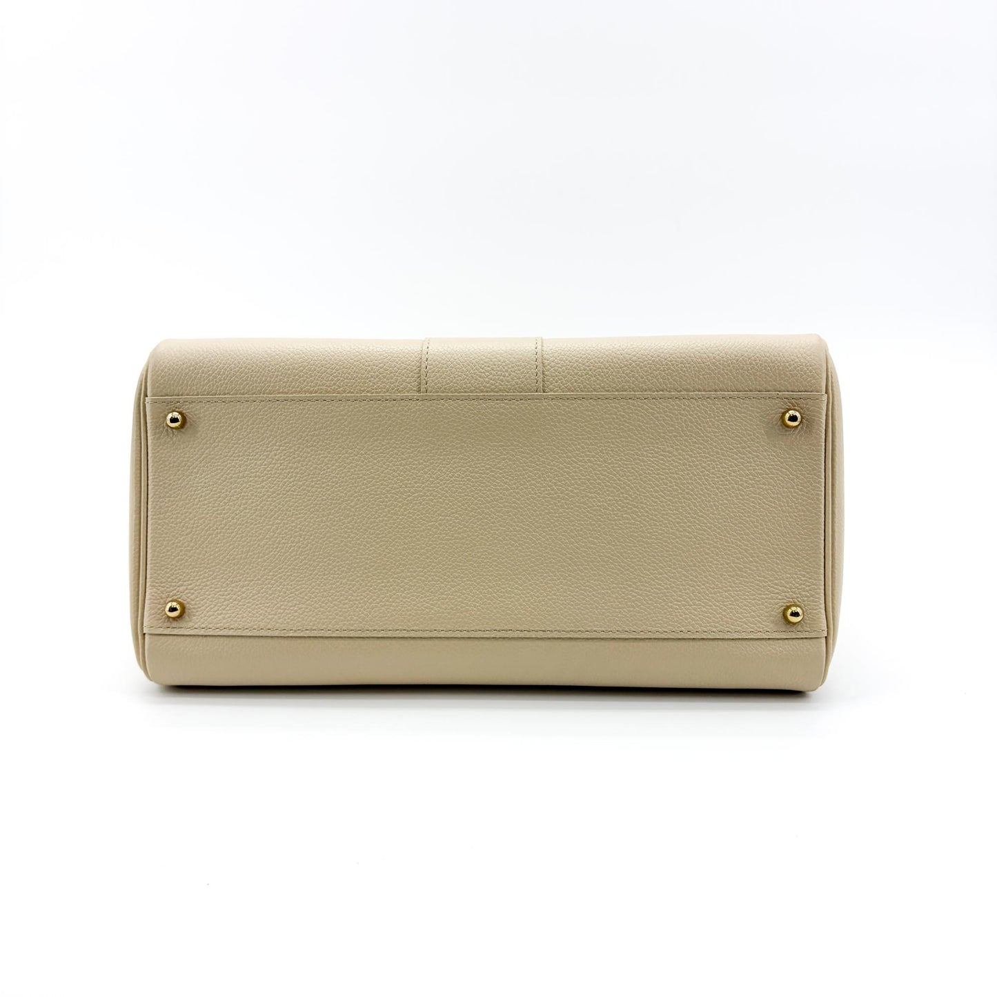 Delvaux Brillant MM Rodeo Calf Beige Gold Hardware