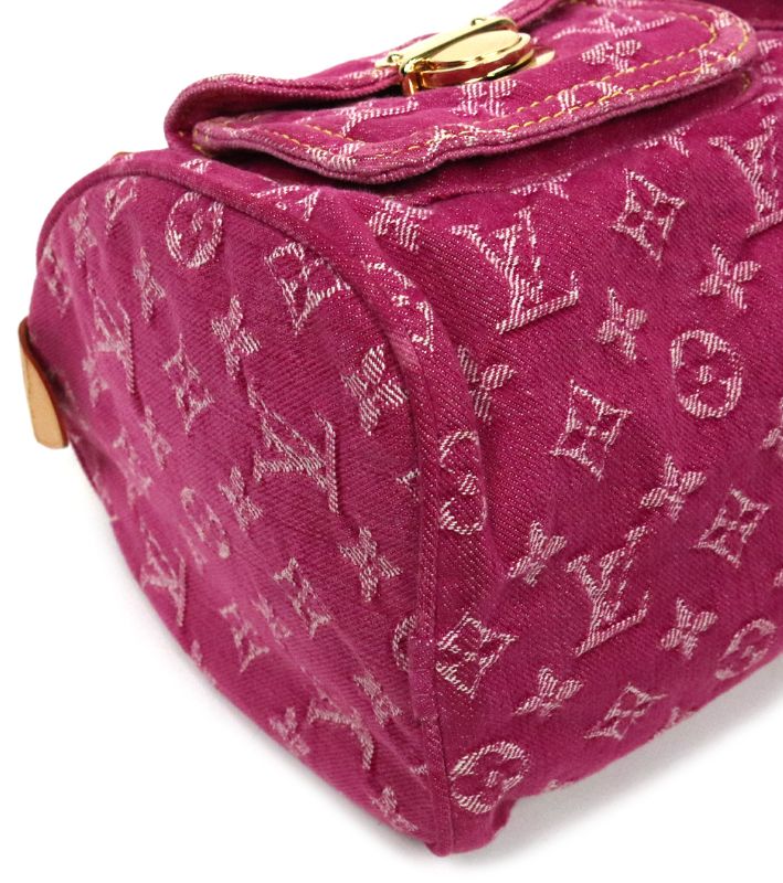 Louis Vuitton Pink Denim Neo Speedy