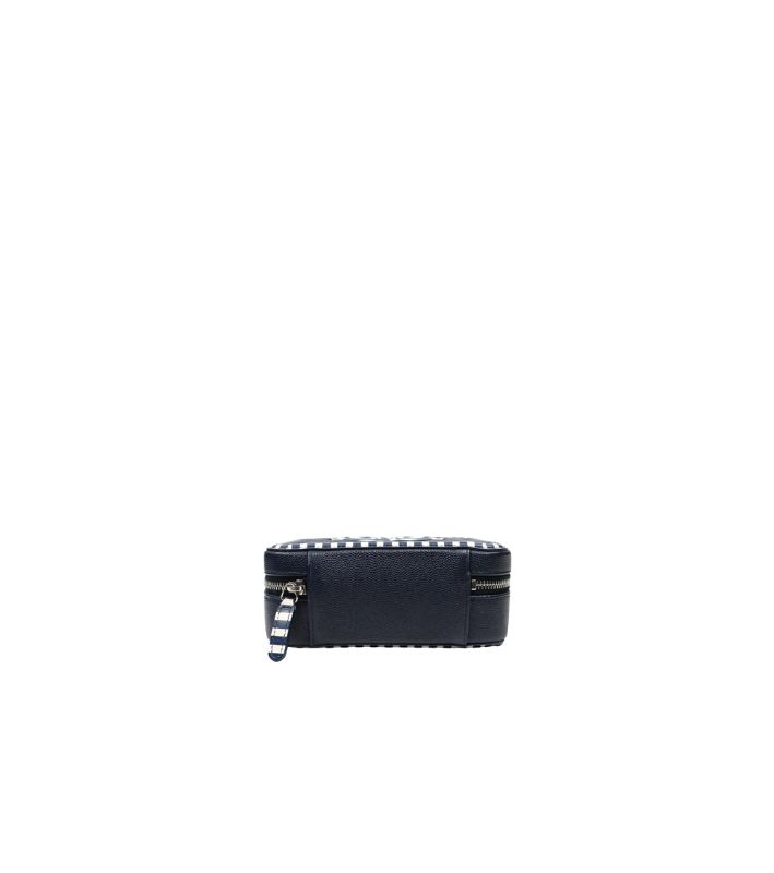Chanel Navy Cosmetic Mini Shoulder Bag