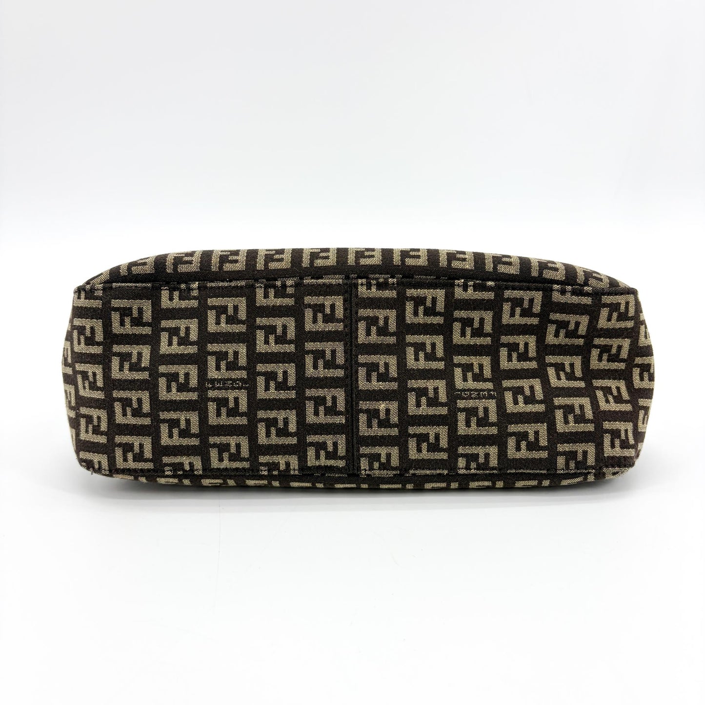 Fendi Zucchino Baguette Bag Brown