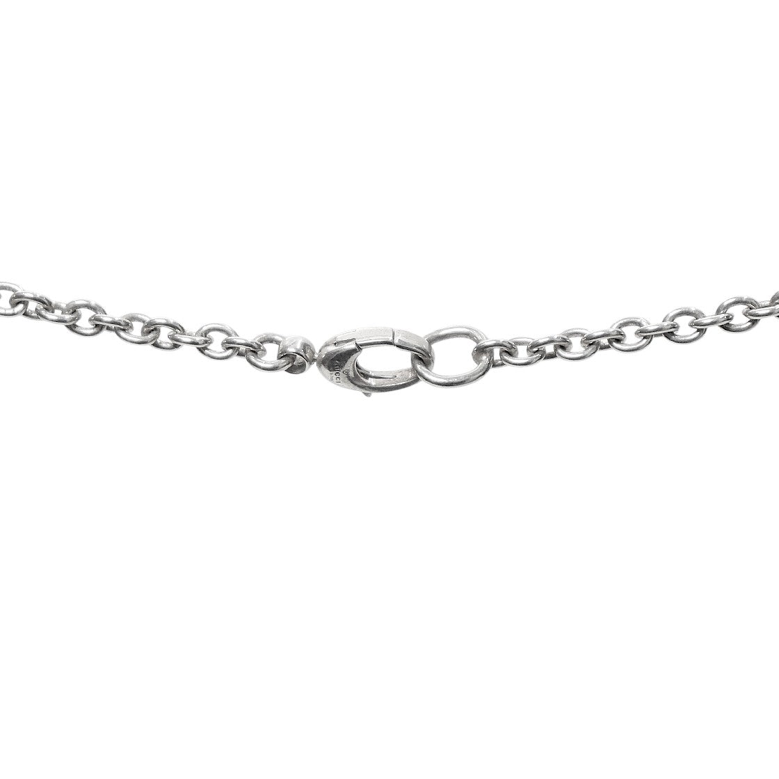 Gucci Interlocking G Silver Necklace