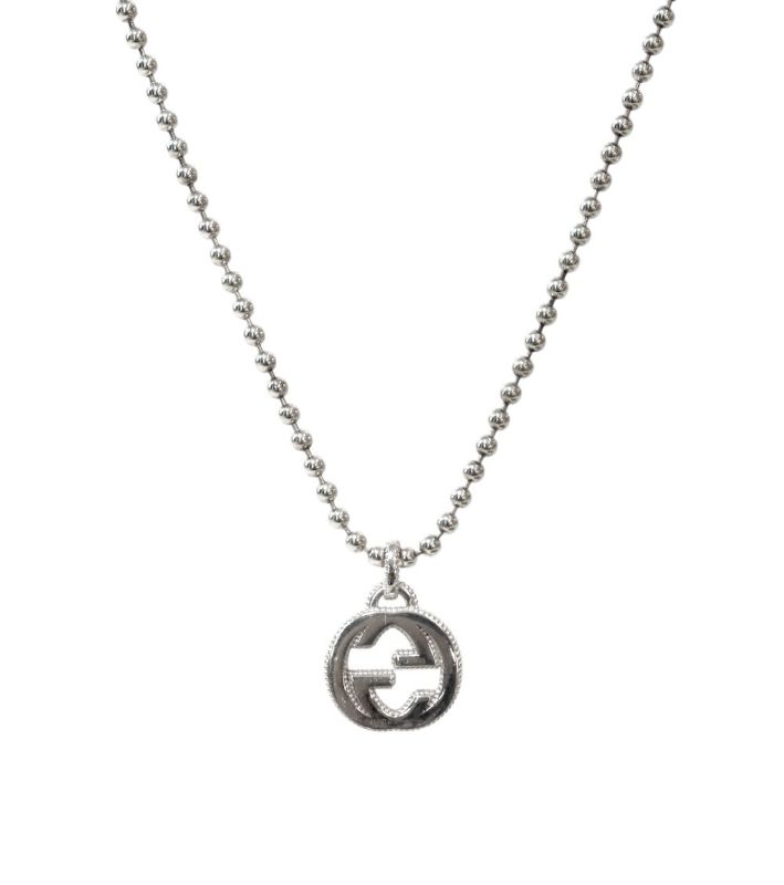 Gucci Bold Interlocking G Silver Necklace
