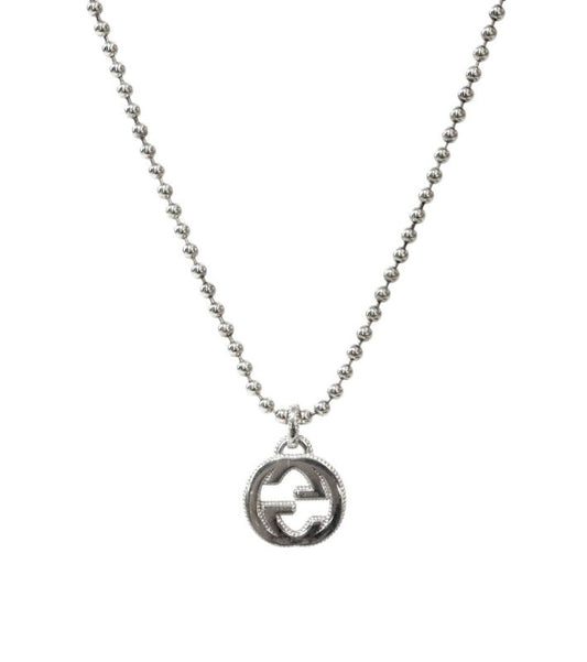 Gucci Bold Interlocking G Silver Necklace