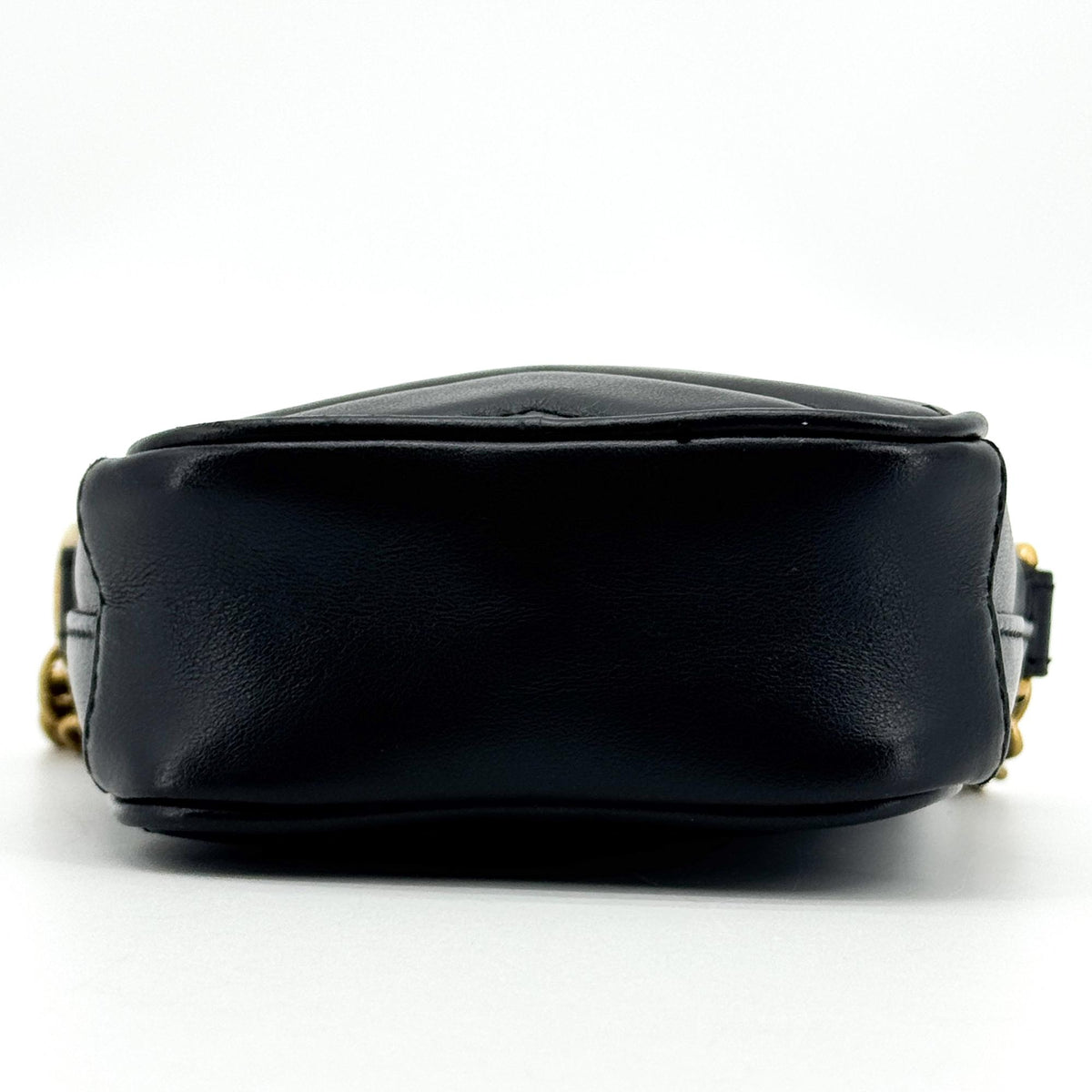Gucci GG Marmont Mini Chain Crossbody Bag Black