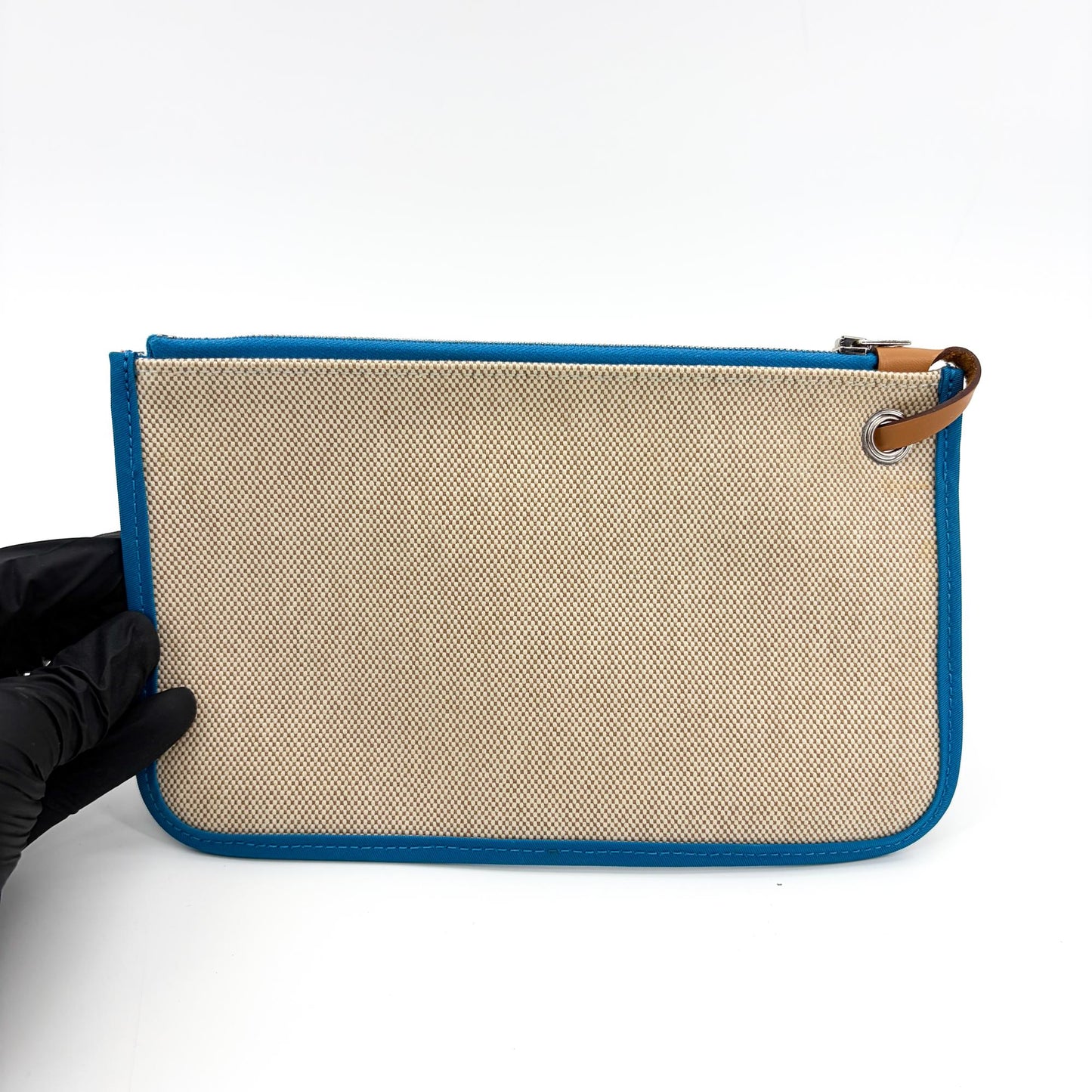 Hermès Herbag Zip 31 Blue Gold Silver Hardware