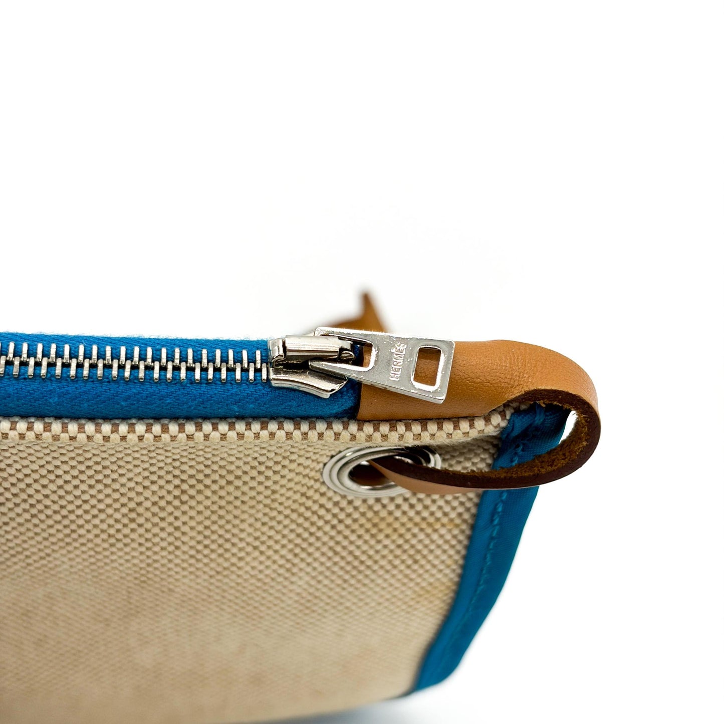 Hermès Herbag Zip 31 Blue Gold Silver Hardware