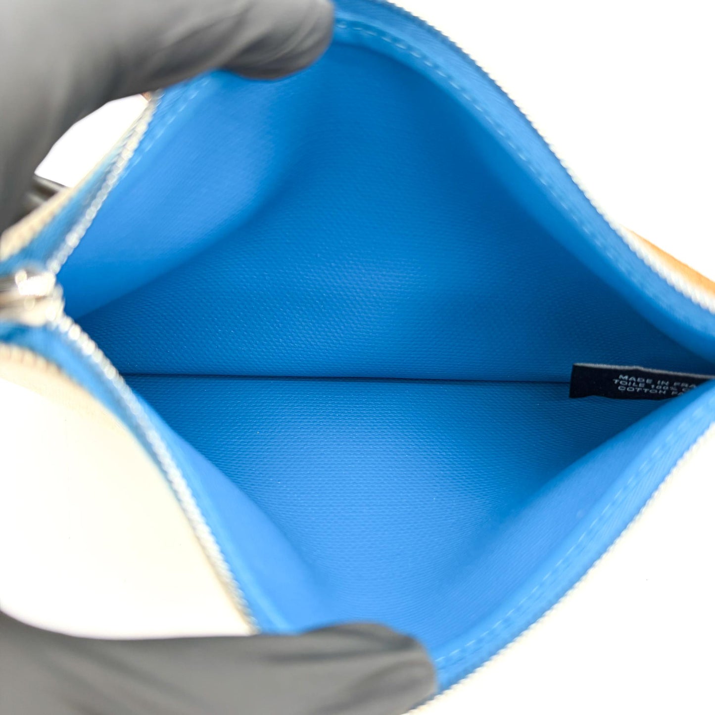 Hermès Herbag Zip 31 Blue Gold Silver Hardware