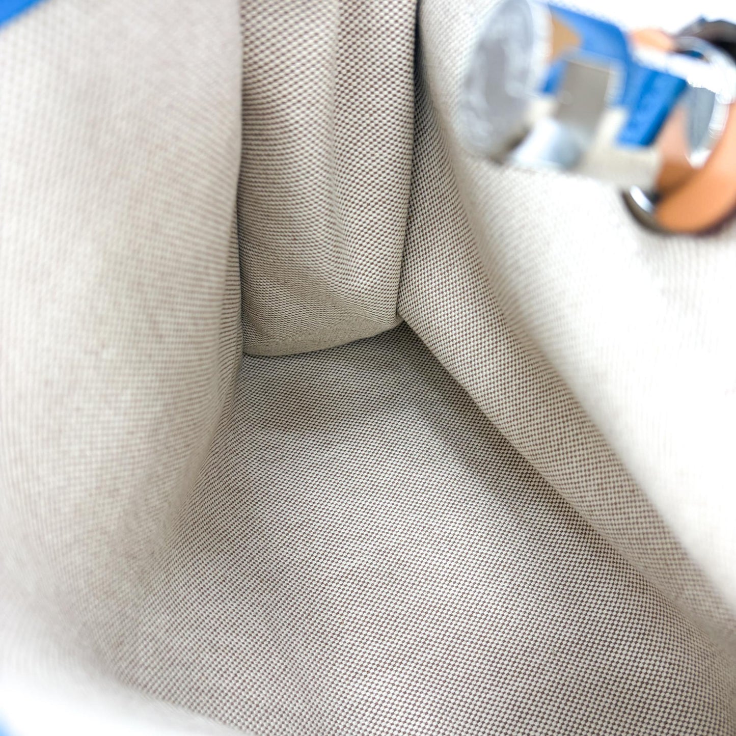 Hermès Herbag Zip 31 Blue Gold Silver Hardware