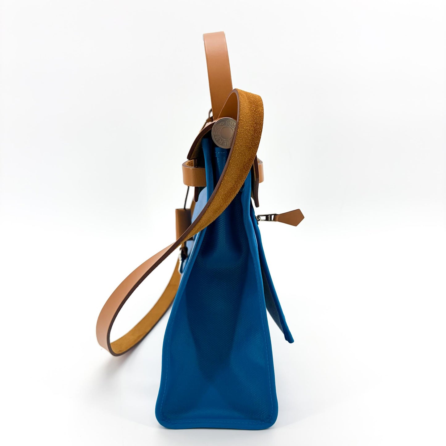 Hermès Herbag Zip 31 Blue Gold Silver Hardware