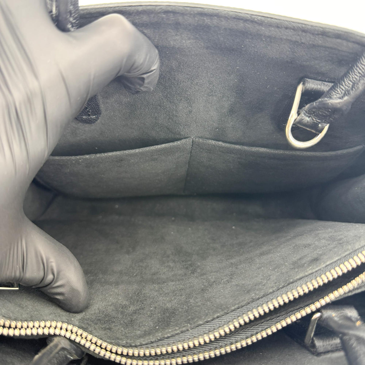 Louis Vuitton Epi Twist Tote Bag PM Indigo Silver
