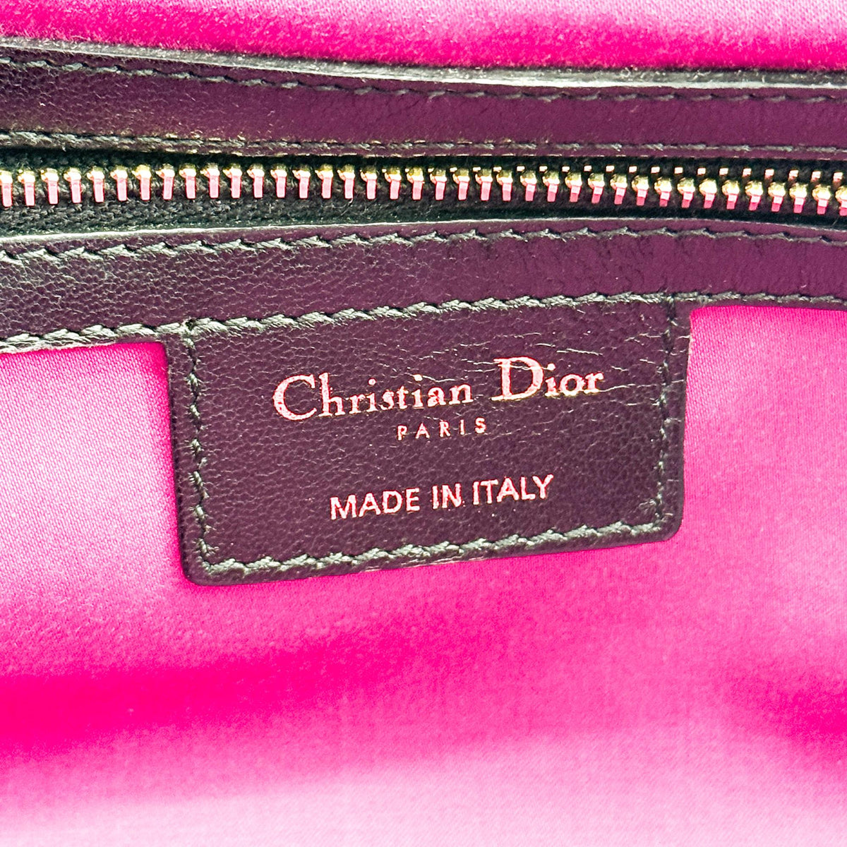 Dior Caro Medium Crossbody Bag Black