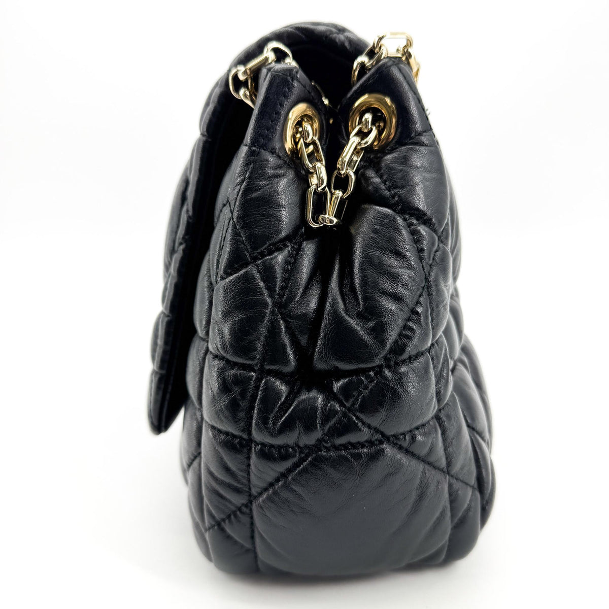 Dior Caro Medium Crossbody Bag Black